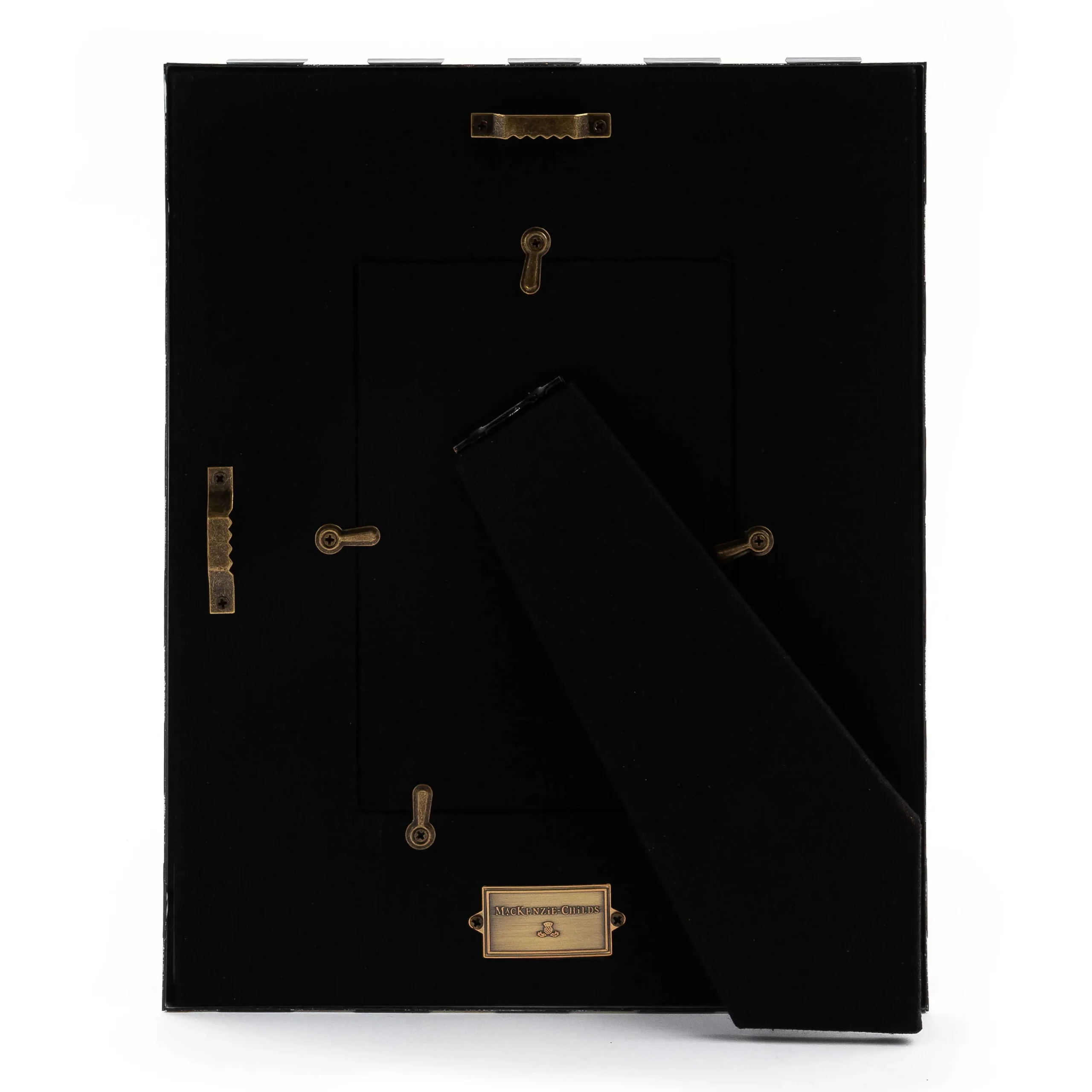 MacKenzie-Childs Courtly Check Enamel Frame - 4" X 6"* Room Accents