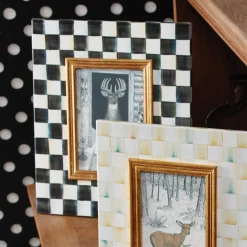 MacKenzie-Childs Courtly Check Enamel Frame - 5