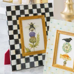 MacKenzie-Childs Courtly Check Enamel Frame - 5