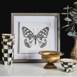 MacKenzie-Childs Courtly Check Enamel Little Sugar Bowl* Outdoor Entertaining