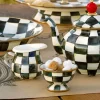 MacKenzie-Childs Courtly Check Enamel Little Creamer* Outdoor Entertaining
