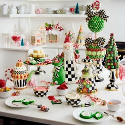 MacKenzie-Childs Courtly Check Enamel Pinch Bowl* Outdoor Entertaining