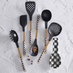 MacKenzie-Childs Courtly Check Enamel Spoon Rest* Kitchen Utensils & Tools