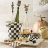 MacKenzie-Childs Courtly Check Enamel Triplicity* Outdoor Entertaining