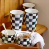 MacKenzie-Childs Courtly Check Enamel Tumbler - 20 Ounce* Outdoor Entertaining