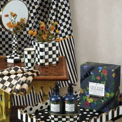 MacKenzie-Childs Courtly Check Enamel Tumbler - 10 Ounce* Outdoor Entertaining