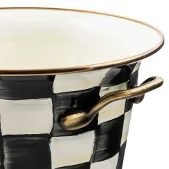 MacKenzie-Childs Courtly Check Enamel Wine Cooler* Outdoor Entertaining