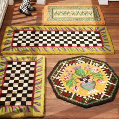 MacKenzie-Childs Courtly Check Entrance Mat* Outdoor Rugs & Mats