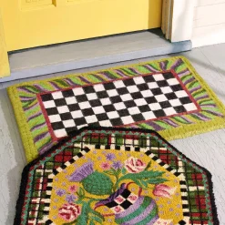 MacKenzie-Childs Courtly Check Entrance Mat* Outdoor Rugs & Mats