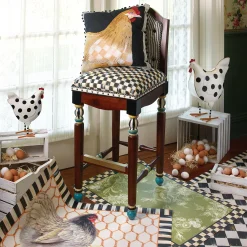 MacKenzie-Childs Courtly Check Floor Mat - 2'6