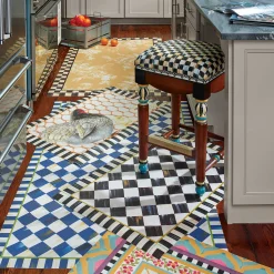 MacKenzie-Childs Courtly Check Floor Mat - 2' X 3'* Rugs