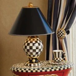 MacKenzie-Childs Courtly Check Globe Lamp* Room Accents
