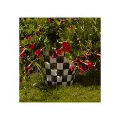 MacKenzie-Childs Courtly Check Jumbo Garden Pot* Pots & Planters