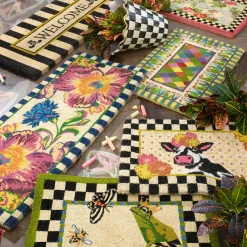 MacKenzie-Childs Courtly Check Jumbo Garden Pot* Pots & Planters