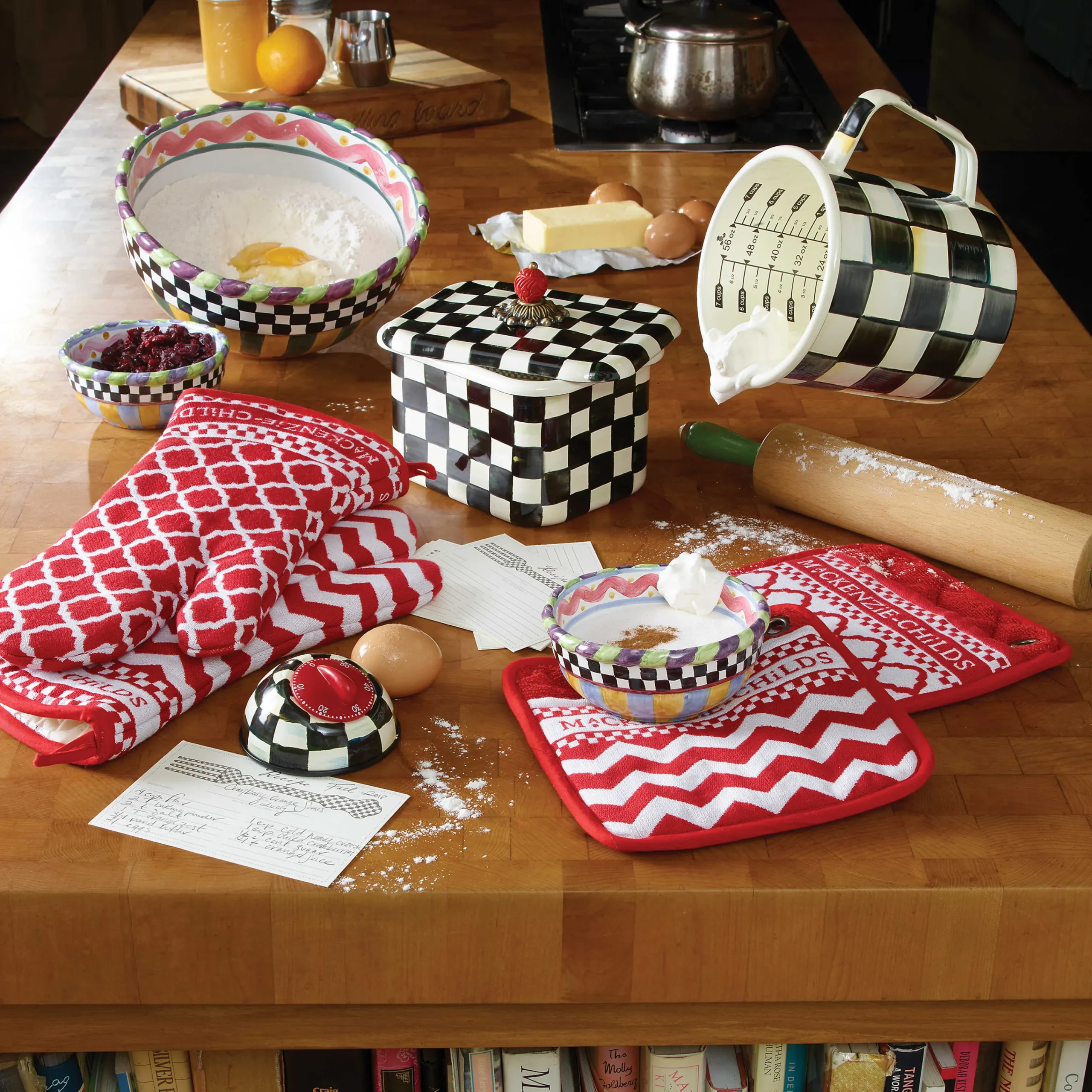 MacKenzie-Childs Courtly Check Kitchen Timer* Kitchen Utensils & Tools