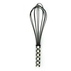 MacKenzie-Childs Courtly Check Large Whisk - Black* Kitchen Utensils & Tools
