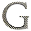 MacKenzie-Childs Courtly Check Letter - G* Room Accents