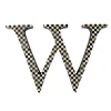 MacKenzie-Childs Courtly Check Letter - W* Room Accents