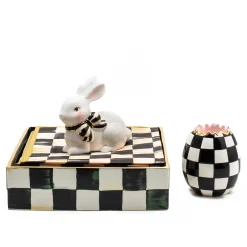 MacKenzie-Childs Courtly Check Luncheon Napkin Holder* Outdoor Entertaining