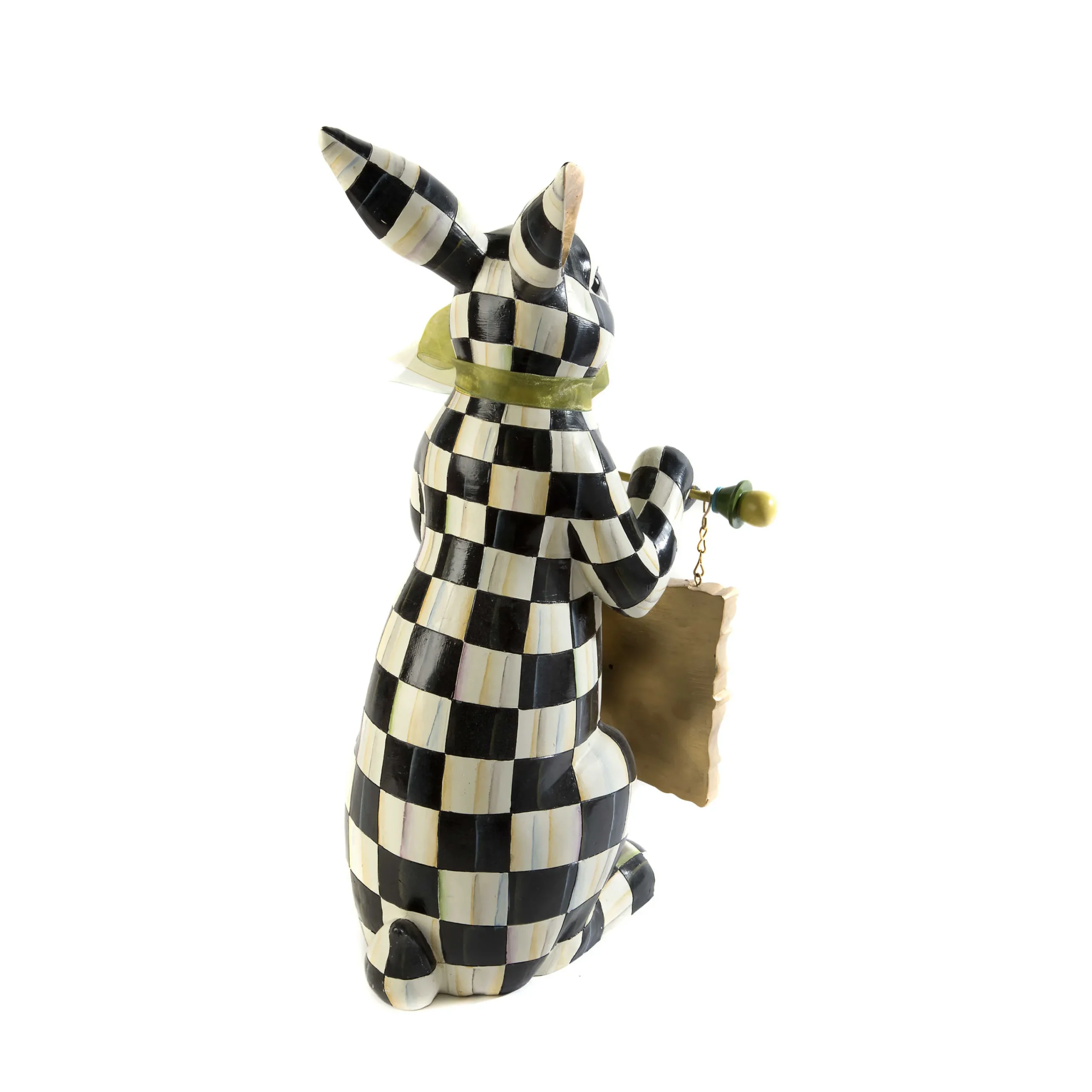 MacKenzie-Childs Courtly Check Menu Rabbit* Room Accents