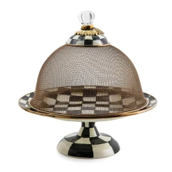 MacKenzie-Childs Courtly Check Mesh Dome - Small* Outdoor Entertaining