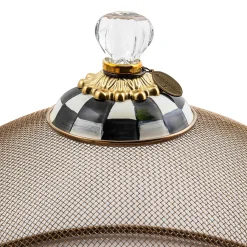 MacKenzie-Childs Courtly Check Mesh Dome - Large* Outdoor Entertaining