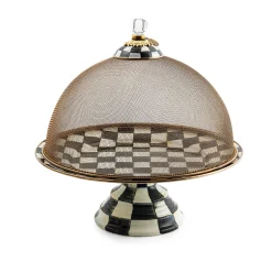 MacKenzie-Childs Courtly Check Mesh Dome - Large* Outdoor Entertaining