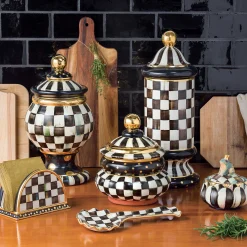 MacKenzie-Childs Courtly Check Napkin Holder* Outdoor Entertaining