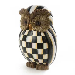MacKenzie-Childs Courtly Check Owl* Room Accents