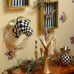 MacKenzie-Childs Courtly Check Owl* Room Accents