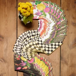 MacKenzie-Childs Courtly Check Paper Napkins - Dinner - Gold* Outdoor Entertaining