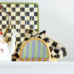 MacKenzie-Childs Courtly Check Paper Napkins - Dinner - Gold* Outdoor Entertaining