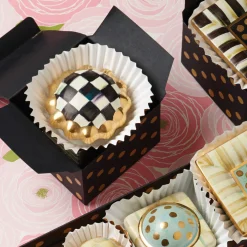 MacKenzie-Childs Courtly Check Round Knob* Room Accents