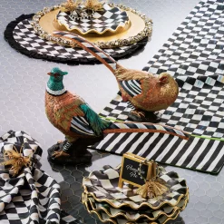 MacKenzie-Childs Courtly Check Round Placemat* Table Accessories