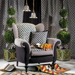 MacKenzie-Childs Courtly Check Rug - 2'6