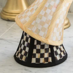 MacKenzie-Childs Courtly Check Shade - Chandelier* Room Accents