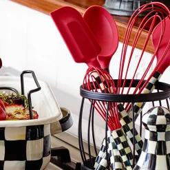 MacKenzie-Childs Courtly Check Spatula - Red* Kitchen Utensils & Tools