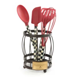 MacKenzie-Childs Courtly Check Spatula - Red* Kitchen Utensils & Tools