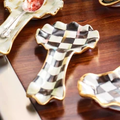 MacKenzie-Childs Courtly Check Spoon Rest* Kitchen Utensils & Tools