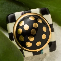 MacKenzie-Childs Courtly Check Square Knob* Room Accents