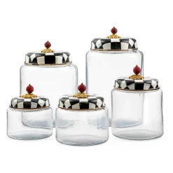 MacKenzie-Childs Courtly Check Storage Canister - Big* Kitchen Storage & Organization