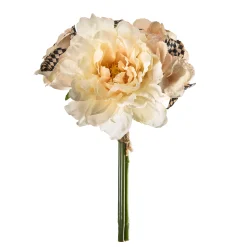 MacKenzie-Childs Courtly Check Summer Bouquet -Blush* Greenery & Florals