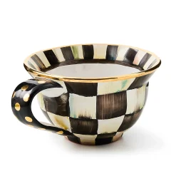 MacKenzie-Childs Courtly Check Teacup* Outdoor Entertaining