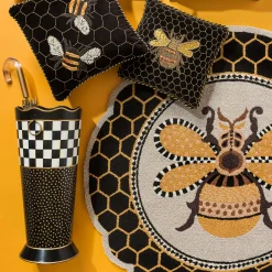 MacKenzie-Childs Courtly Check Umbrella Stand* Room Accents