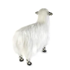 MacKenzie-Childs Courtly Check White Sheep - Large* Room Accents
