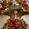 MacKenzie-Childs Courtly Check Wreath Hanger* Entryway & Porch