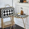 MacKenzie-Childs Courtly Cocktail Trays - Set Of 4* Living Room