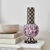 MacKenzie-Childs Courtly Cottage Hydrangea Pillar Candle Holder* Candles & Fragrances