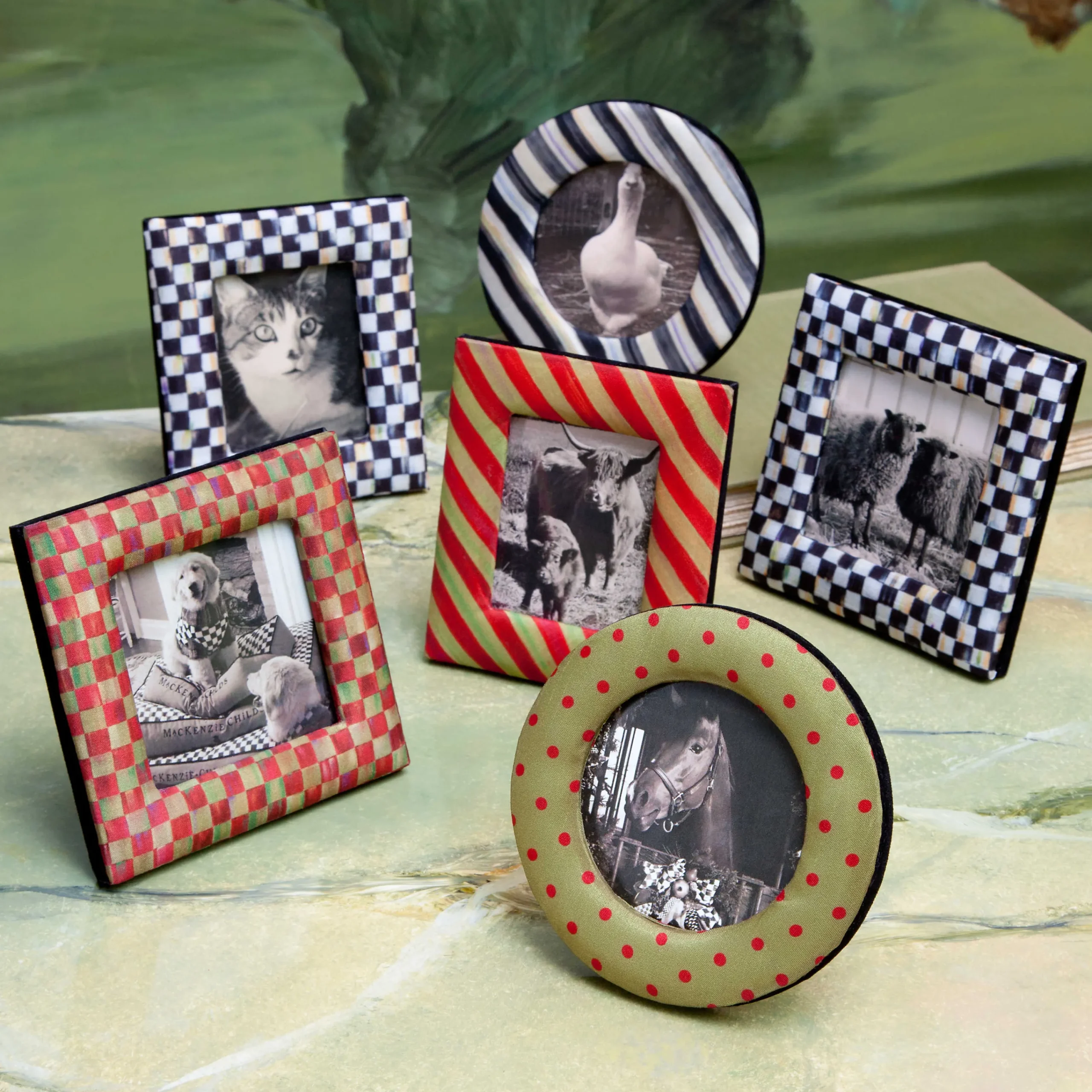 MacKenzie-Childs Courtly Frames - Set Of 3* Room Accents