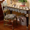 MacKenzie-Childs Courtly Stripe Console Table* Storage Furniture